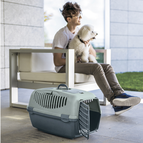 Stefanplast Trasportino Gulliver 4, 72 X 51 X 51.6 Cm, Grigio - 4