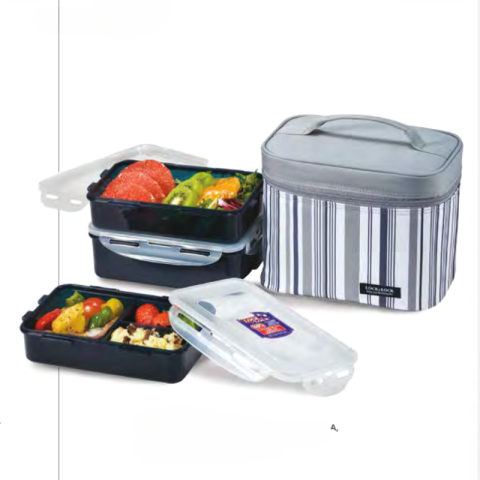 Ghidini - Borsa termica con set 3 contenitori