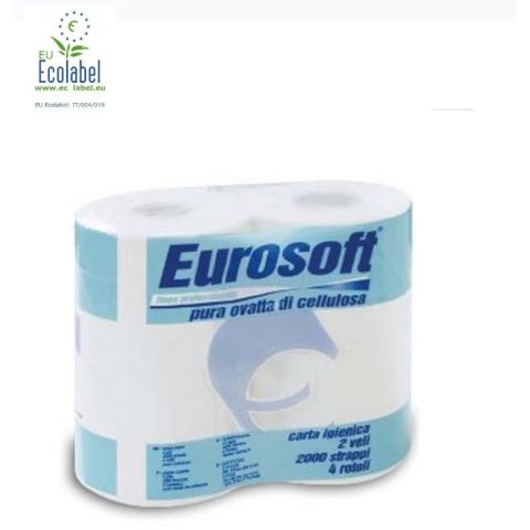 Carta igienica Ecolabel 40 rotoli