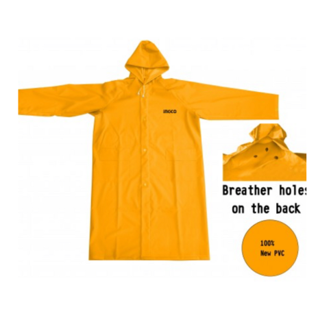 IMPERMEABILE PVC+POLIETERE GIALLO TAGLIA M