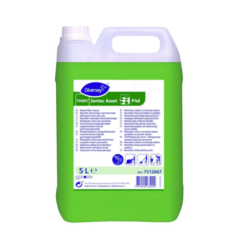 TASKI Jontec Asset F4d Tanica 5L - Detergente neutro per pavimenti