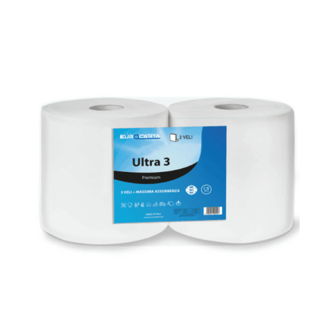 Eurocarta - Bobina Carta Ultra 3 E Eurocarta Industriale Alimentare
